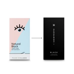 Наращивание ресниц CLASSIC MATTE BLACK KASKADERKA — изображение 2