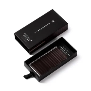 Наращивание ресниц KASKADERKA® CLASSIC MATTE MEDIUM BROWN — изображение 3