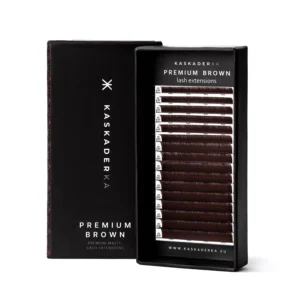 Наращивание ресниц KASKADERKA® CLASSIC MATTE MEDIUM BROWN — изображение 10