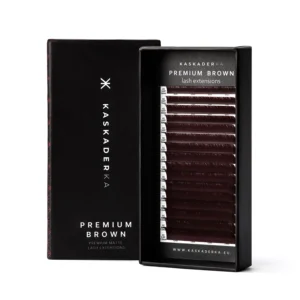 Наращивание ресниц KASKADERKA® CLASSIC MATTE MEDIUM BROWN — изображение 8